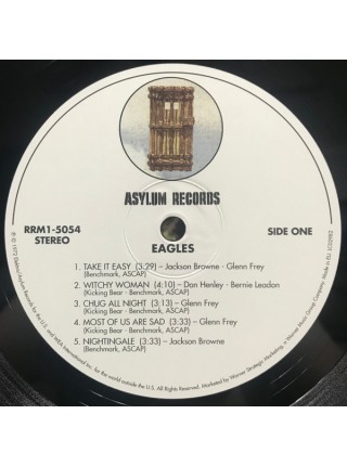 161083	Eagles – Eagles , (см. описание)	"	Country Rock, Classic Rock"	1972	"	Asylum Records – RRM1-5054, Asylum Records – 8122796167"	S/S	Europe	Remastered	2014