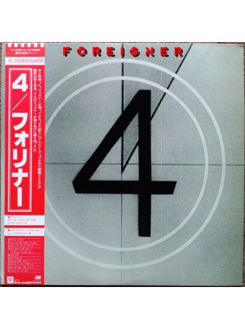 1404529		Foreigner – 4	  no OBI	Pop Rock	1981	Atlantic – P-10981A	EX+/NM	Japan	Remastered	1981