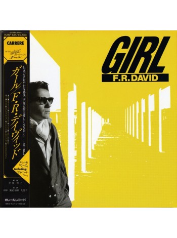 1404580		F.R. David – Girl	 	Electronic, Synth-pop, Disco	1986	Carrere – K25P 631	NM/NM	Japan	Remastered	1986