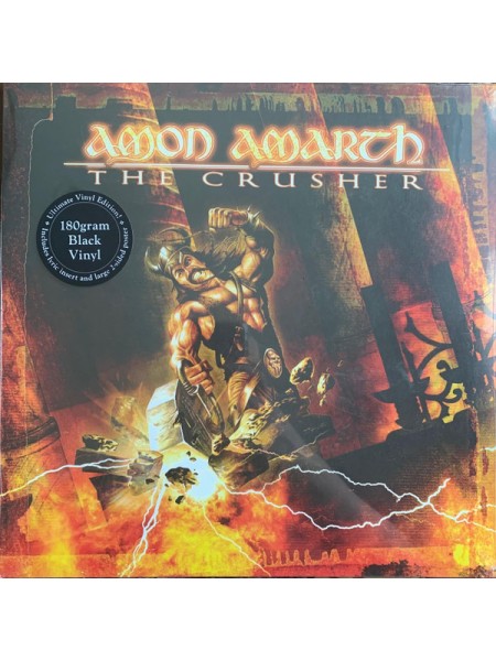 35014493	Amon Amarth – The Crusher 	" 	Viking Metal, Death Metal"	Black, 180 Gram	2001	"	Metal Blade Records – 3984-14360-1 "	S/S	 Europe 	Remastered	19.05.2017