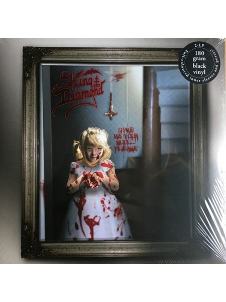35014494	 King Diamond – Give Me Your Soul...Please, 2lp	"	Heavy Metal, Horror Rock "	Black, 180 Gram, Limited	2007	"	Metal Blade Records – 3984-15248-3 "	S/S	 Europe 	Remastered	10.02.2019