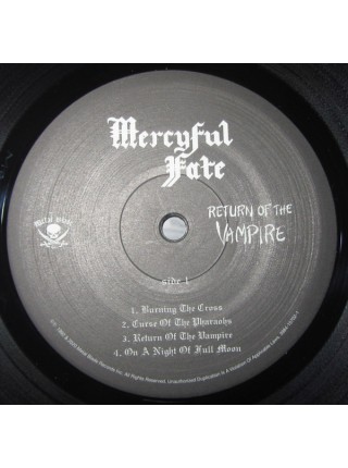 35014496	 Mercyful Fate – Return Of The Vampire	" 	Heavy Metal"	Black	1992	"	Metal Blade Records – 3984-15702-1 "	S/S	 Europe 	Remastered	19.06.2020