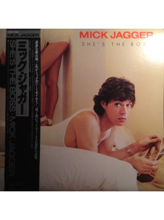 1400326		Mick Jagger ‎– She's The Boss  Obi - копия	Pop Rock	1985	CBS/Sony – 28AP 2996	NM/NM	Japan	Remastered	1985