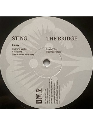 35014798	 	 Sting – The Bridge, 2lp	"	Pop Rock "	Black, 180 Gram, Gatefold	2021	" 	A&M Records – 00602445785100"	S/S	 Europe 	Remastered	17.06.2022