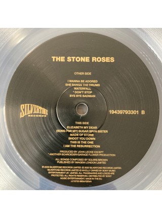 35014747	 	 The Stone Roses – The Stone Roses	" 	Indie Rock"	Clear, 180 Gram	1988	" 	Silvertone Records – 19439793301"	S/S	 Europe 	Remastered	09.10.2020