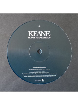 35014813	 	 Keane – Hopes And Fears 20, 2lp	"	Indie Pop, Pop Rock "	Blue, Gatefold, Deluxe, Limited	2004	" 	Island Records – 5864337"	S/S	 Europe 	Remastered	10.05.2024