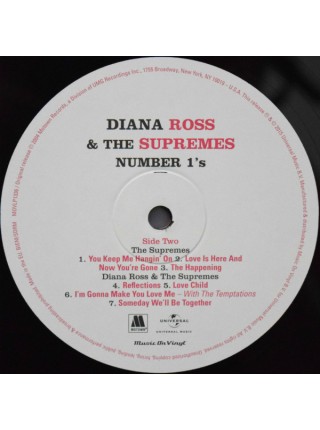 35014786	 	 Diana Ross & The Supremes – Number 1'sБ 2LP	" 	Soul, Vocal, Disco"	Black, 180 Gram	2003	" 	Music On Vinyl – MOVLP1336"	S/S	 Europe 	Remastered	12.03.2015