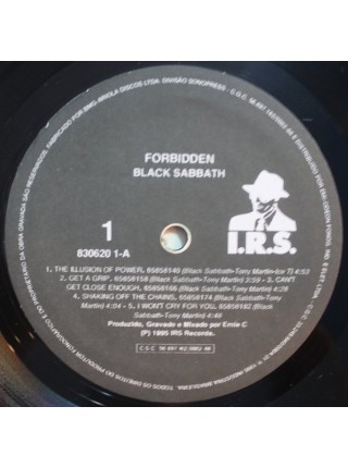 1405084		Black Sabbath – Forbidden		Heavy Metal 	1995		I.R.S. Records (2) – 830620 1	Mint/Mint	Italy	Remastered	2014