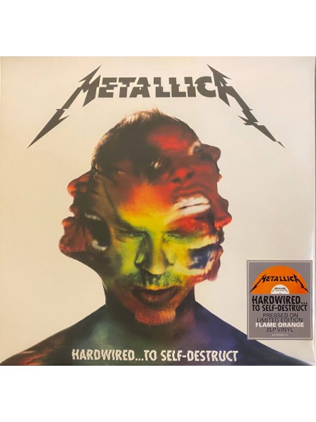 35016593	 	 Metallica – Hardwired...To Self-Destruct	" 	Heavy Metal, Thrash"	Flame Orange, Gatefold, Limited, 2lp	2016	" 	Blackened – BLCKND031-1W"	S/S	 Europe 	Remastered	05.07.2024