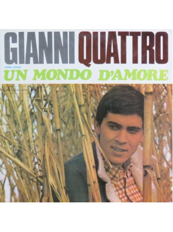 35015956	 	 Gianni Morandi – Gianni Quattro - Un Mondo D'Amore	" 	Pop Rock, Vocal"	Green, Gatefold	1967	" 	Sony Music – 19439947581"	S/S	 Europe 	Remastered	18.02.2022