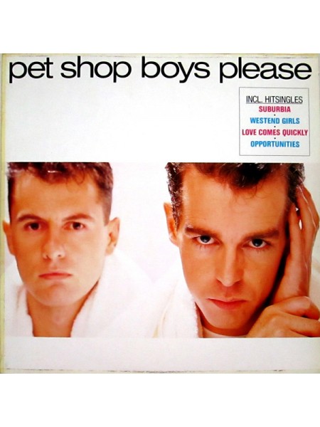 1200227	Pet Shop Boys – Please	"	Synth-pop"	1986	"	Parlophone – 064 24 0520 1"	EX+/EX+	Europe