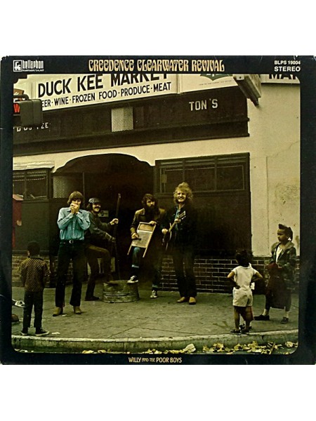 1200217	Creedence Clearwater Revival – Willy And The Poor Boys	"	Folk Rock"	1969	"	Bellaphon – BLPS 19004"	NM/EX+	Germany