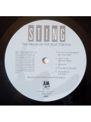 400758	Sting – The Dream Of The Blue Turtles ( OBI )		1985	A&M Records – AMP-28125	NM/NM	Japan