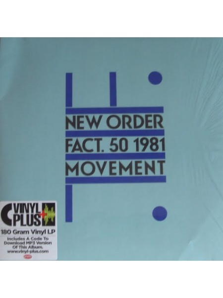 35007358		 New Order – Movement	" 	New Wave, Indie Rock, Synth-pop"	Black, 180 Gram	1981	" 	London Records – 2564-68879-7, Rhino Records (2) – 2564-68879-7"	S/S	 Europe 	Remastered	31.7.2009