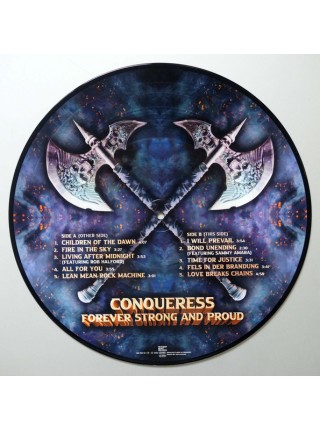 35007384		 Doro – Conqueress - Forever Strong And Proud 2LP  (picture)	" 	Hard Rock"	Picture, Gatefold, Etched	2023	" 	Nuclear Blast Records – NBR 70618"	S/S	 Europe 	Remastered	27.10.2013