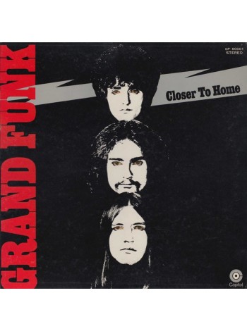 1404633		Grand Funk Railroad – Closer To Home	no OBI	Hard Rock, Classic Rock	1970	Capitol Records – CP-80001	 EX+/NM	Japan	Remastered	1970