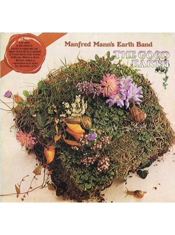 1404641		Manfred Mann's Earth Band ‎– The Good Earth		Hard Rock, Prog Rock	1974	Bronze 28780 XOT	ЕХ/NM	Germany	Remastered	1984