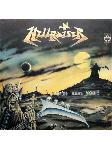 9200888	Hellraiser – We'll Bury You!	1990	"	SNC Records – С90 31083-4"	NM/NM	USSR