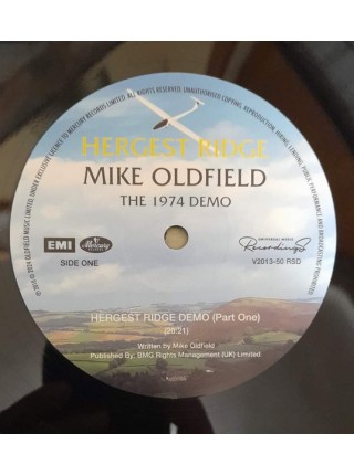 35014820	 	 Mike Oldfield – Hergest Ridge (The 1974 Demo)	 Prog Rock, Avantgarde	Black, RSD, Limited	2024	" 	EMI – V2013-50 RSD"	S/S	 Europe 	Remastered	20.04.2024