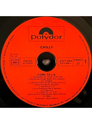 1405101		Chilly – Come To L.A.			1979	Polydor ‎– 2371 964	NM/NM-	France	Remastered	1979