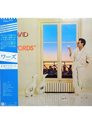 1405130		F.R. David – Words	Obi	Electronic, Synth-pop, Europop	1983	Carrere – P-11311	Mint-/Mint 	Japan	Remastered	1983