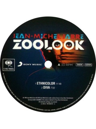 35002563		 Jean-Michel Jarre – Zoolook	" 	Electronic"	Black	1984	" 	Columbia – 19075843751"	S/S	 Europe 	Remastered	05.10.2018