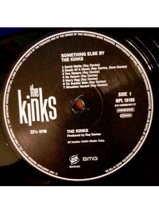 35006064		 The Kinks – Something Else By The Kinks	" 	Beat, Mod"	Black, Mono	1967	  BMG – NPL 18193	S/S	 Europe 	Remastered	22.12.2014