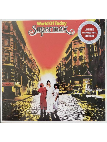 35006062	 Supermax – World Of Today,  Red, Limited	" 	Disco, Funk, Reggae"	1977	Warner	S/S	 Europe 	Remastered	25.08.2023
