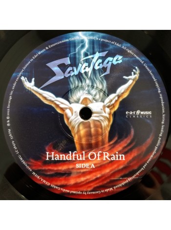 35017118	 	 Savatage – Handful Of Rain	"	Heavy Metal "	Transparent Blue, 180 Gram, Gatefold, Limited	1994	Ear Music - 4029759170808	S/S	 Europe 	Remastered	15.07.2022