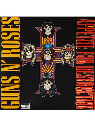 35006462		 Guns N' Roses – Appetite For Destruction	Hard Rock	Black	1987	" 	Geffen Records – 00720642414811"	S/S	 Europe 	Remastered	18.06.2001