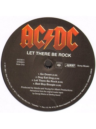 35007448	 AC/DC – Let There Be Rock	" 	Hard Rock"	1977	 Columbia – 5107611, Sony Music – 5107611, Albert Productions – 5107611	S/S	 Europe 	Remastered	07.05.2009