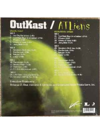 35085528	 OutKast – ATLiens (25th Anniversary)	4 LP	Contemporary R&B, Hardcore Hip-Hop	Black, Deluxe	1996	"	LaFace Records – 19439882041, Legacy – 19439882041"	S/S	 Europe 	Remastered	27.08.2021