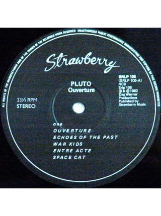 1402896	Pluto ‎– Ouverture	New Wave, Avantgarde, Prog Rock	1982	Strawberry Records ‎– SRLP 106	NM/NM	Scandinavia