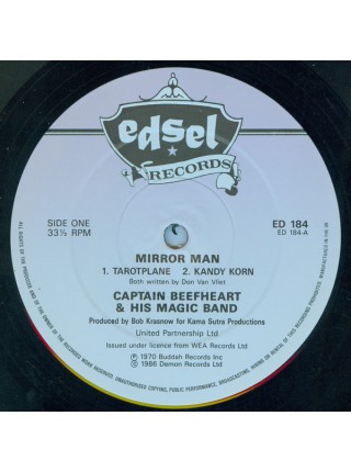 1402908		Captain Beefheart And His Magic Band – Mirror Man	Blues Rock, Avantgarde	1971	Edsel Records – ED 184	NM/NM	England	Remastered	1986