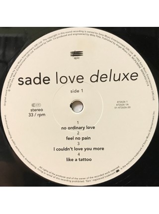 1400833	Sade – Love Delux  (Re 2020)	1992	Epic – 88985456121/4	M/M	UK