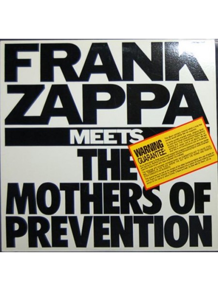 1400846	Frank Zappa ‎– Frank Zappa Meets The Mothers Of Prevention	1985	Barking Pumpkin Records ‎– ST 74203	NM/NM	USA