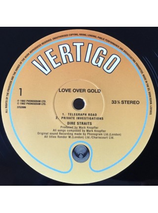 35003205		 Dire Straits – Love Over Gold	" 	Blues Rock, Pop Rock"	Black, 180 Gram	1982	" 	Vertigo – 3752906"	S/S	 Europe 	Remastered	19.05.2014