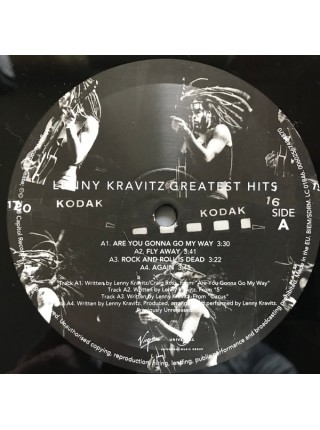 35003396		 Lenny Kravitz – Greatest Hits  2lp	" 	Pop Rock"	Black, 180 Gram, Gatefold	2000	" 	Virgin – 00602567284949"	S/S	 Europe 	Remastered	18.05.2018
