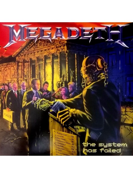 35006014	 Megadeth – The System Has Failed	" 	Thrash"	2004	" 	BMG – BMGCAT245LP"	S/S	 Europe 	Remastered	15.02.2019