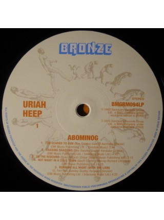 35006079		 Uriah Heep – Abominog	" 	Hard Rock"	Black, 180 Gram	1982	" 	BMG – BMGRM094LP, Sanctuary – BMGRM094LP"	S/S	 Europe 	Remastered	26.10.2015