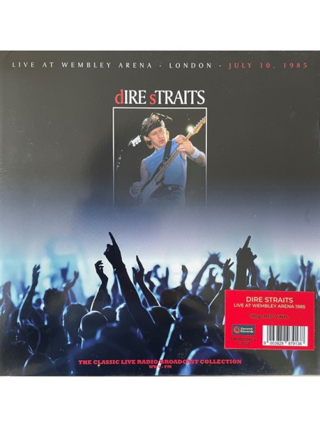 35008418	 Dire Straits – Live At Wembley Arena - London - July 10,1985  2lp	" 	Rock"	Red,Red Marble	2023	"	Second Records – SRFM0036CV "	S/S	 Europe 	Remastered	27.06.2022