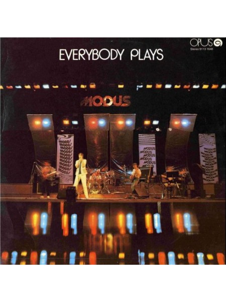 203249	Modus  – Everybody Plays	"	Soft Rock, Pop Rock"		1987	"	Opus – 9113 1648"		EX+/EX+		"	Czechoslovakia"