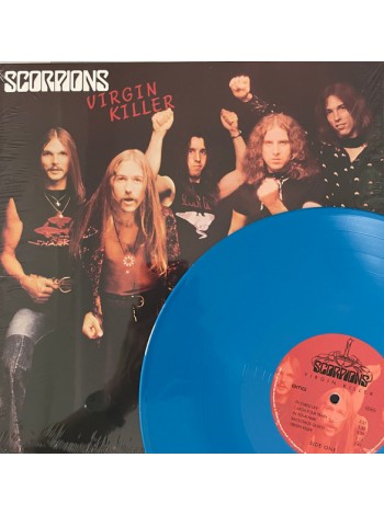 35004427	 Scorpions – Virgin Killer,  Sky Blue, 180 Gram	" 	Hard Rock"	Sky Blue, 180 Gram	1976	" 	BMG – 538875781"	S/S	 Europe 	Remastered	"	5 мая 2023 г. " 
