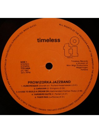 1401159		Prowizorka Jazz Band – Humoresque	Jazz	1987	Timeless – TTD 540	NM/NM	Netherlands	Remastered	1987