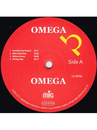 35005984		 Omega  – Omega	" 	Prog Rock"	Black	1973	" 	MIG – MIG02591"	S/S	 Europe 	Remastered	14.10.2022