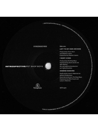 35005853		 Pet Shop Boys – Introspective	Introspective	Black, 180 Gram	1988	" 	Parlophone – 0190295831950"	S/S	 Europe 	Remastered	02.03.2018