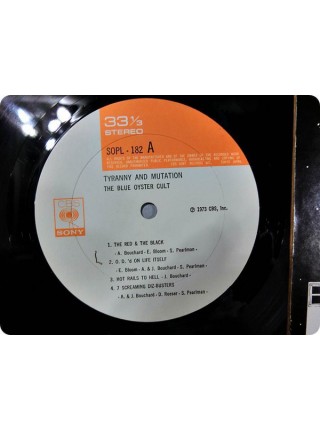 1403298	Blue Öyster Cult – Tyranny And Mutation	Hard Rock, Heavy Metal	1973	CBS/Sony – SOPL-182	NM/NM	Japan