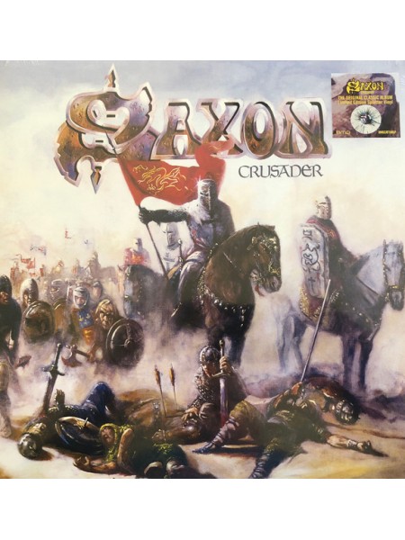 1800017	Saxon – Crusader,   Splatter	"	Heavy Metal"	1984	"	BMG – BMGCAT184LP"	S/S	Europe	Remastered	2018