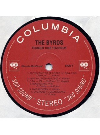 35007479		 The Byrds – Younger Than Yesterday	" 	Folk Rock, Psychedelic Rock"	Black, 180 Gram	1967	" 	Music On Vinyl – MOVLP437, Columbia – CS 9442"	S/S	 Europe 	Remastered	05.01.2012