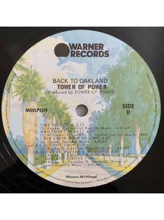 35007497	 Tower Of Power – Back To Oakland	" 	Jazz-Funk, Soul, Funk"	Black, 180 Gram	1974	" 	Music On Vinyl – MOVLP1274"	S/S	 Europe 	Remastered	08.01.2015